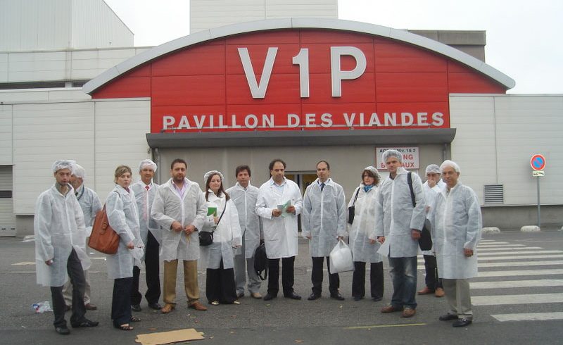 Participation in the business delegation to France in 2008